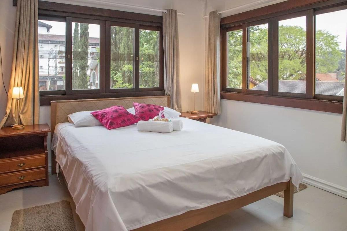 Appartement Locar-In Gramado - Loft A 50 M Da Rua Coberta. Extérieur photo