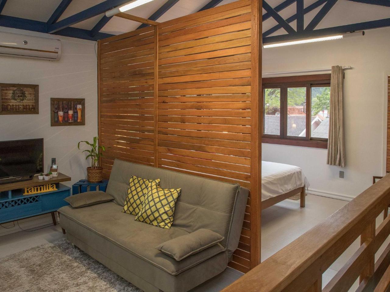 Appartement Locar-In Gramado - Loft A 50 M Da Rua Coberta. Extérieur photo