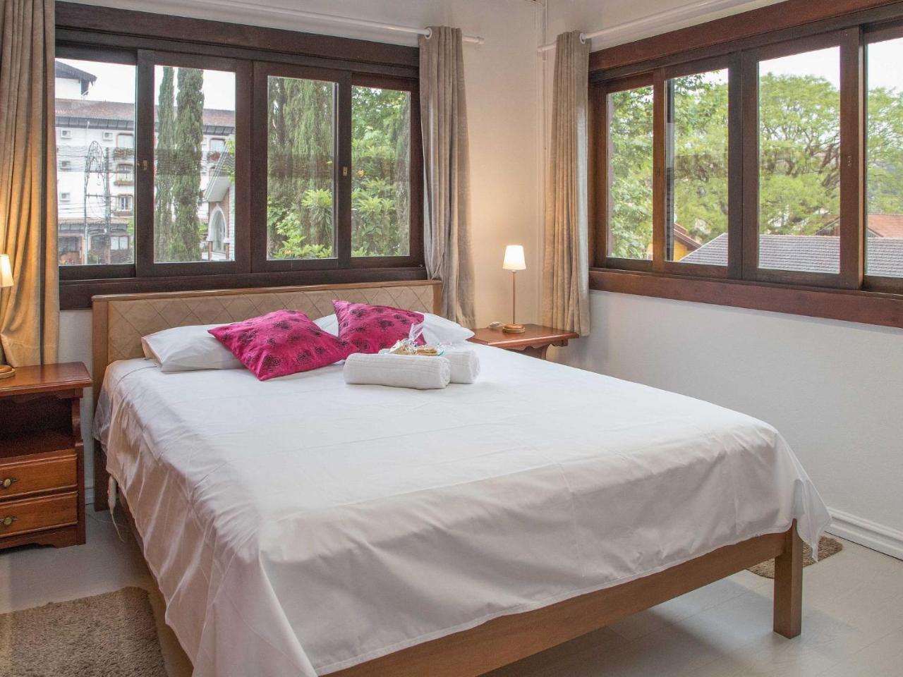 Appartement Locar-In Gramado - Loft A 50 M Da Rua Coberta. Extérieur photo